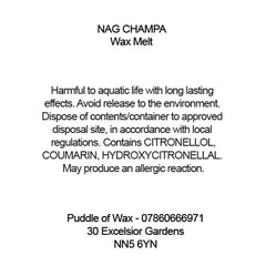 Nag Champa Wax Melts