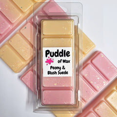 Peony & Blush Suede Wax Melts