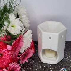 Poppy White Burner