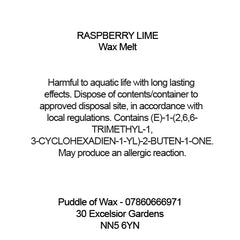 Raspberry Lime Wax Melts