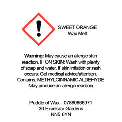 Sweet Orange Wax Melts