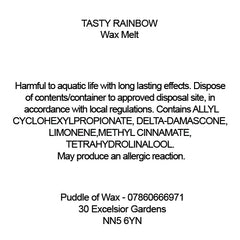 Tasty Rainbow Wax Melts