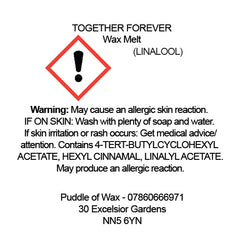 Together Forever Wax Melts