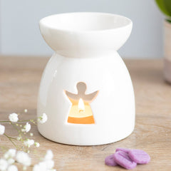 Angel Cut Out Tealight Wax Melt Burner