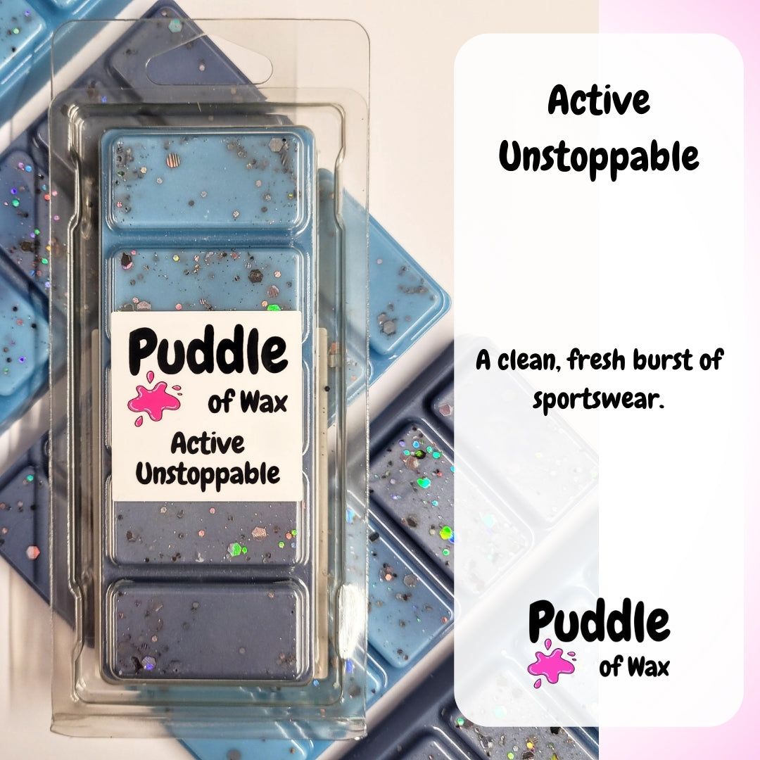 Active Unstoppable Wax Melt Scent Description