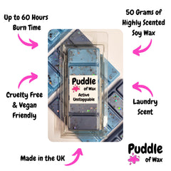 Active Unstoppable Wax Melt Infographic