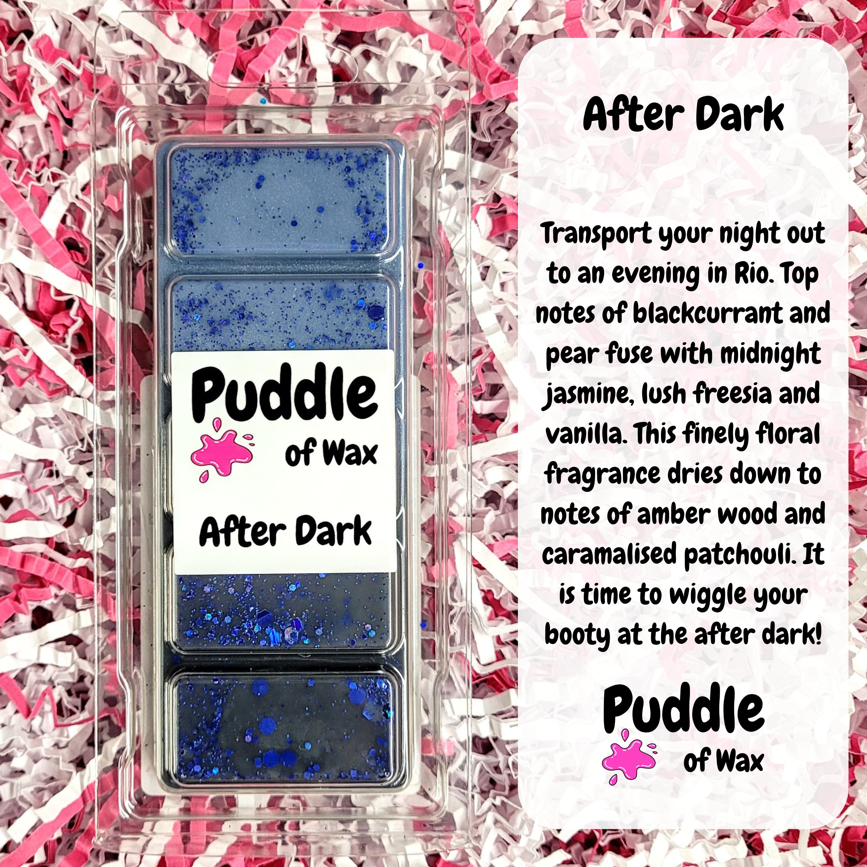 After Dark Wax Melt Scent Description