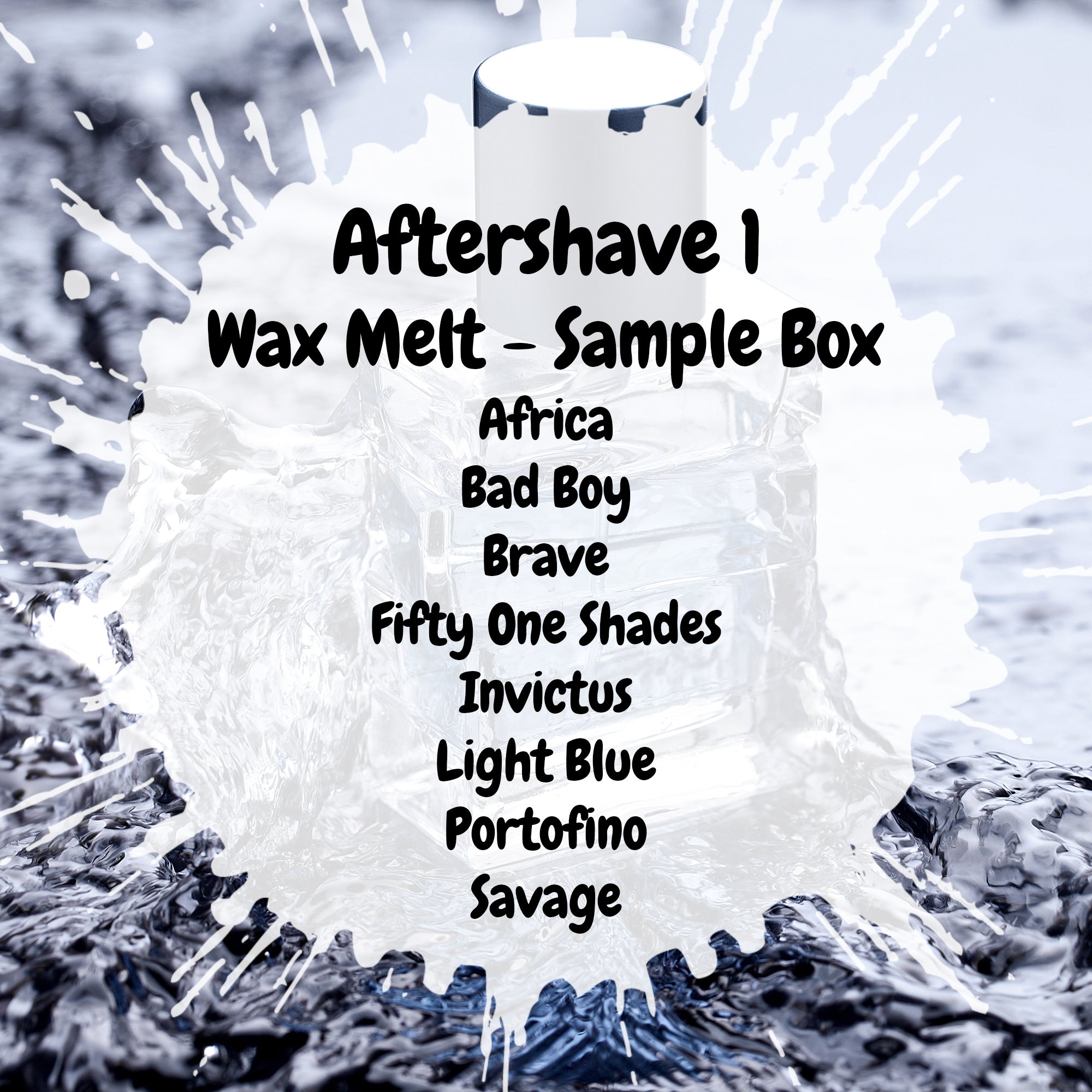 Aftershave 1 Wax Melt Sample Box