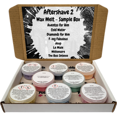 Aftershave 2 Wax Melt Sample Box