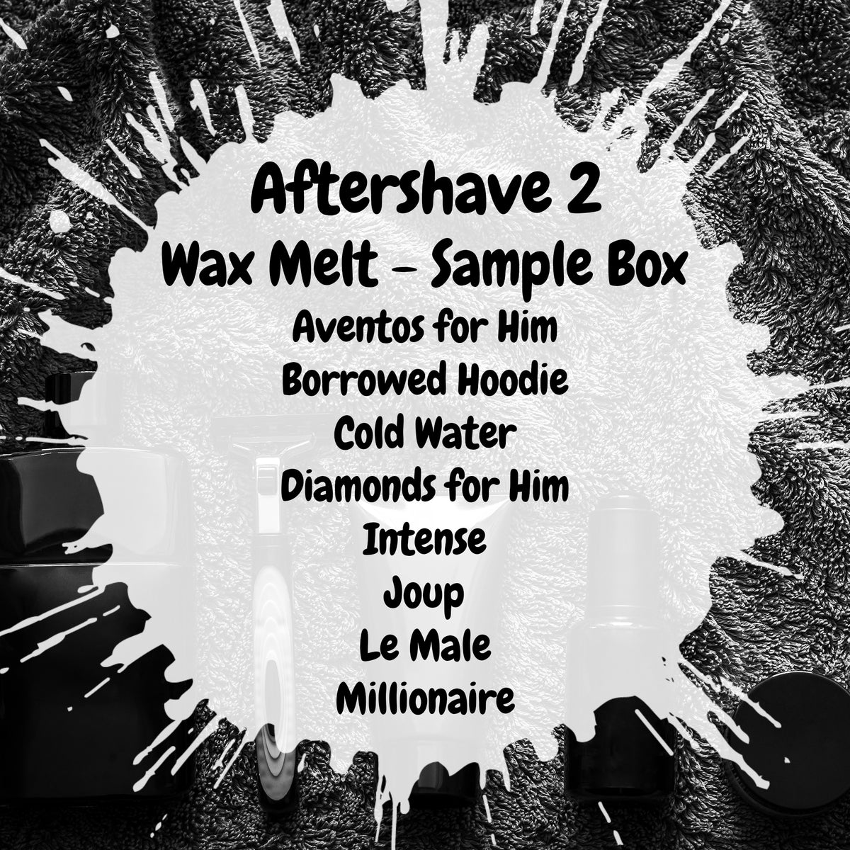 Aftershave 2 Wax Melt Sample Box