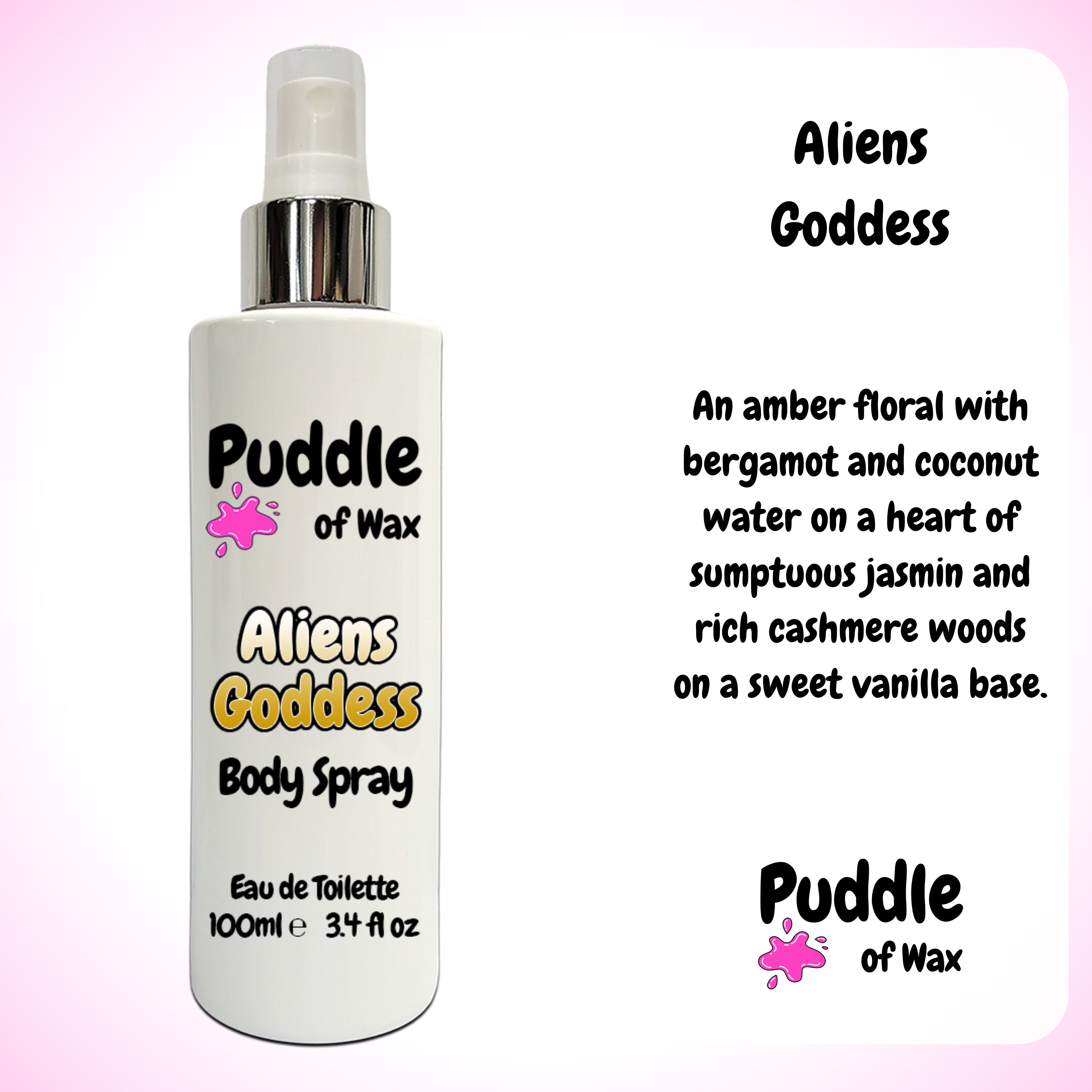 Aliens Goddess Body Spray