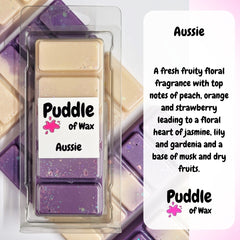 Aussie Wax Melt Scent Description