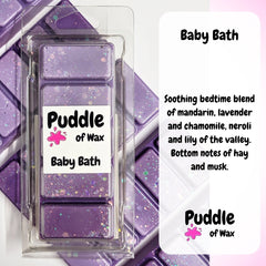 Baby Bath Wax Melt Scent Description