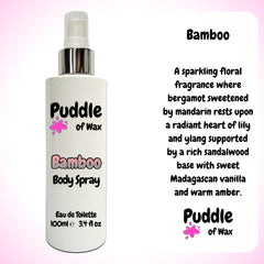 Bamboo Body Spray