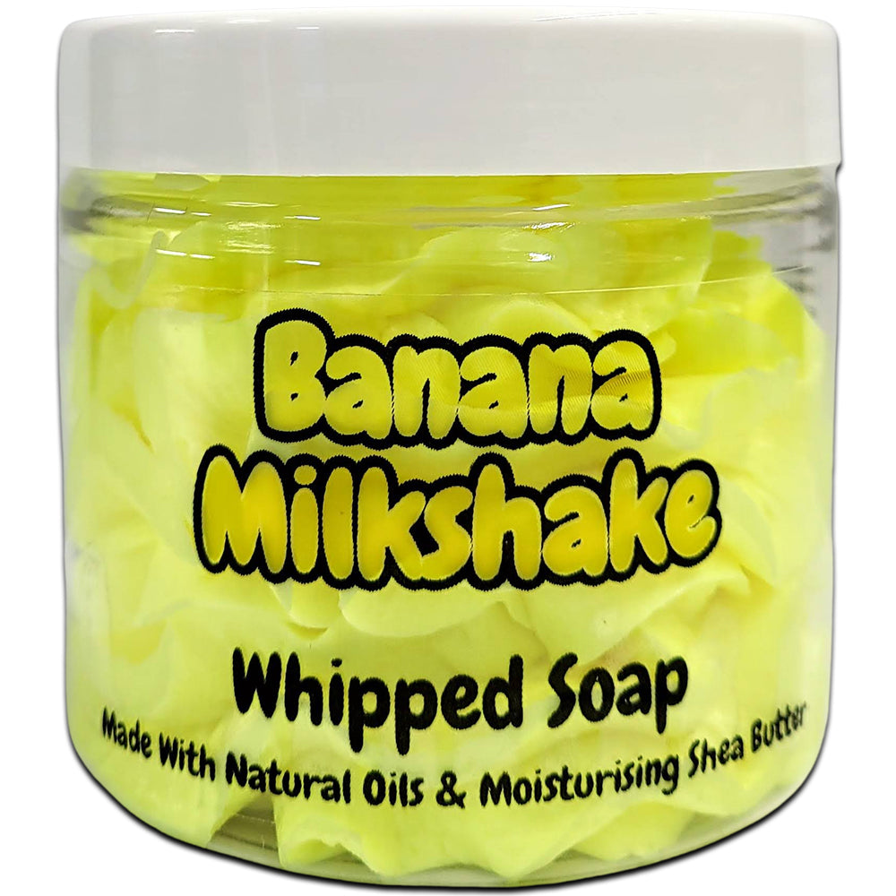 Banana Milkshake Whipped Soap