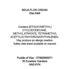 Beija Flor Cream Wax Melts