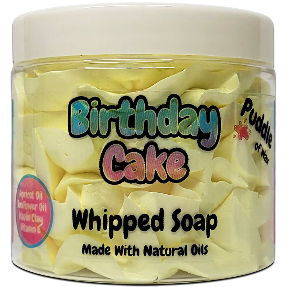 Birthday Cake Whipped Soap