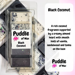 Black Coconut Wax Melts