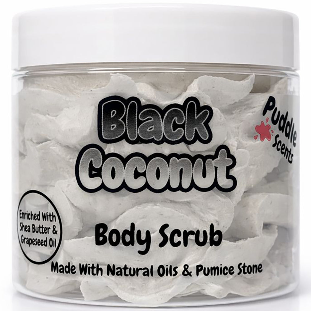 Black Coconut Body Scrub