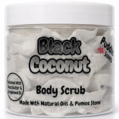 Black Coconut Body Scrub