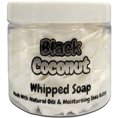 Black Coconut Whipped Soap