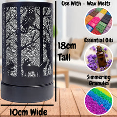 Black Forest Animals Colour Changing Electric Burner