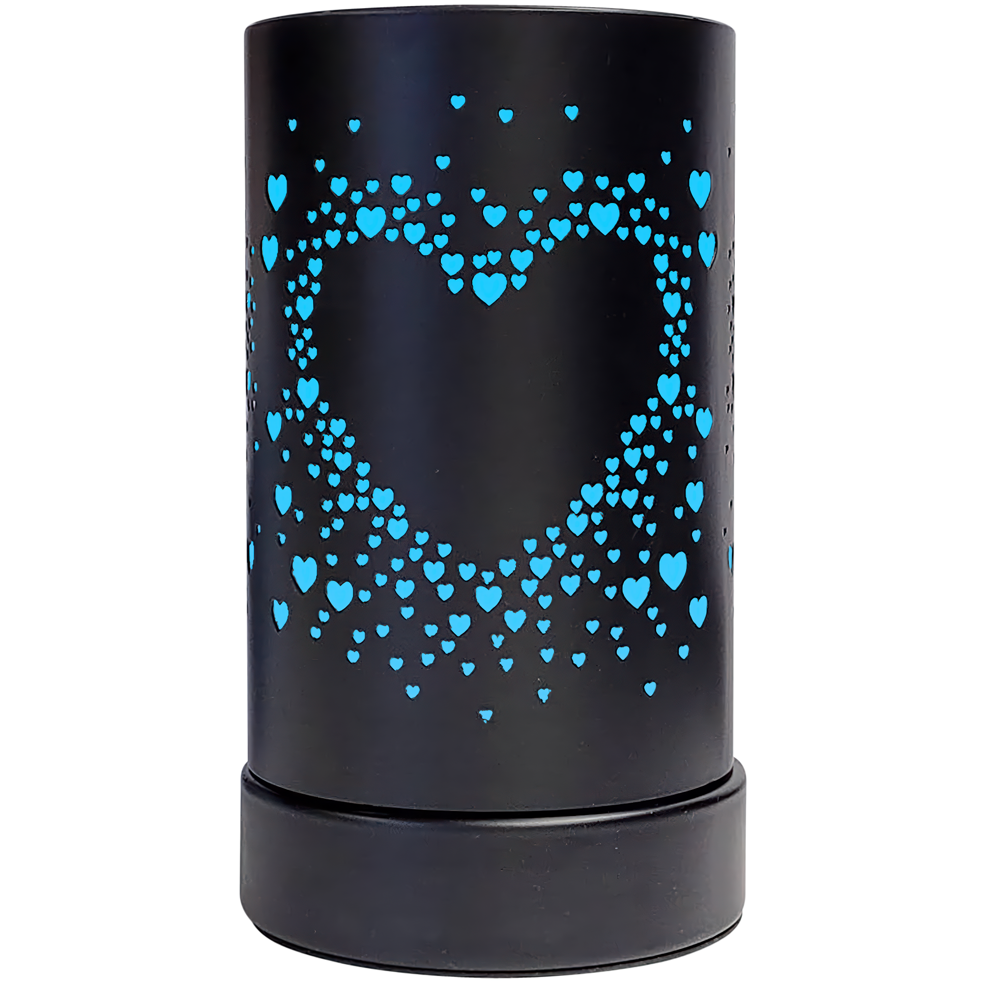 Black Hearts Colour Changing Electric Burner