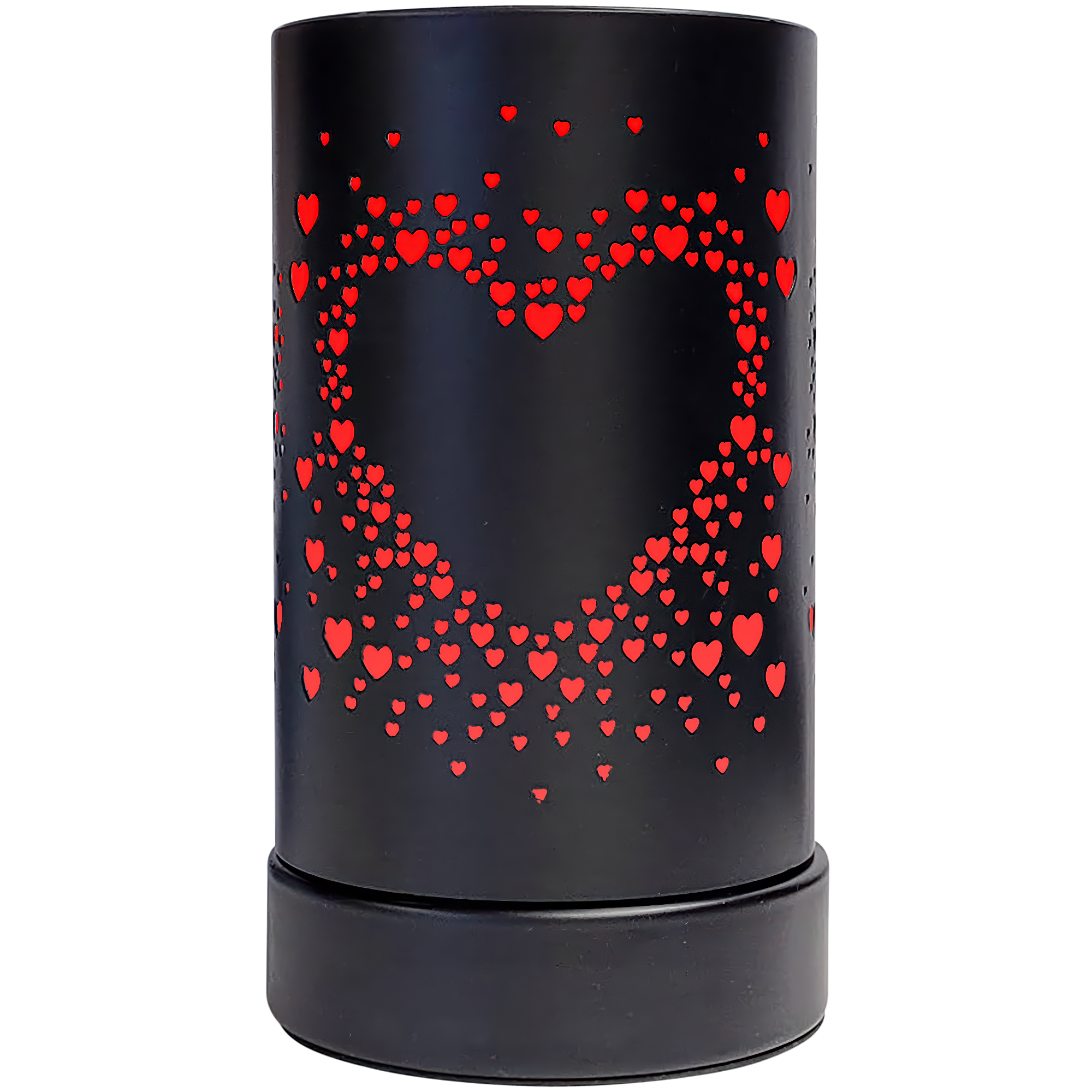 Black Hearts Colour Changing Electric Burner