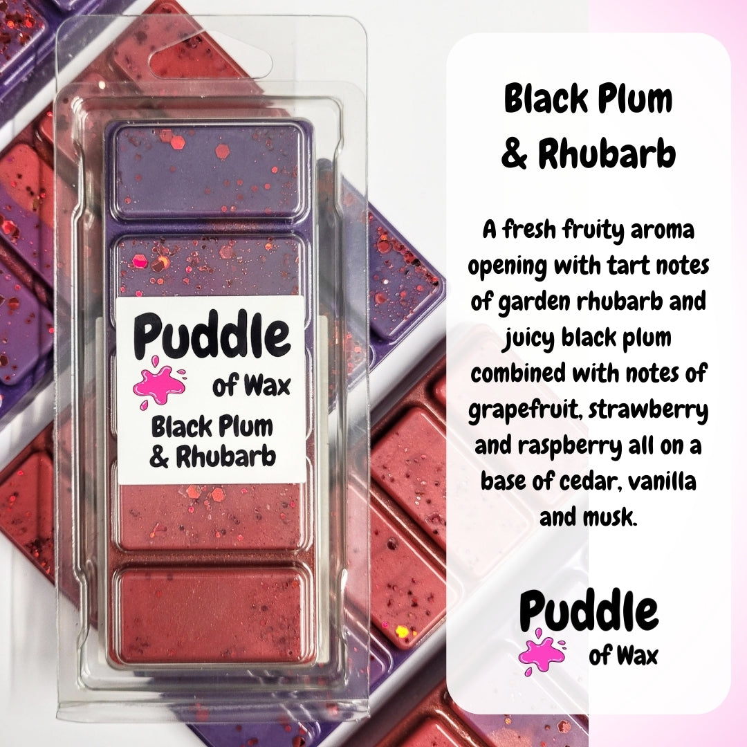 Black Plum & Rhubarb Wax Melts