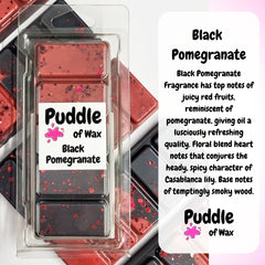 Black Pomegranate Wax Melts