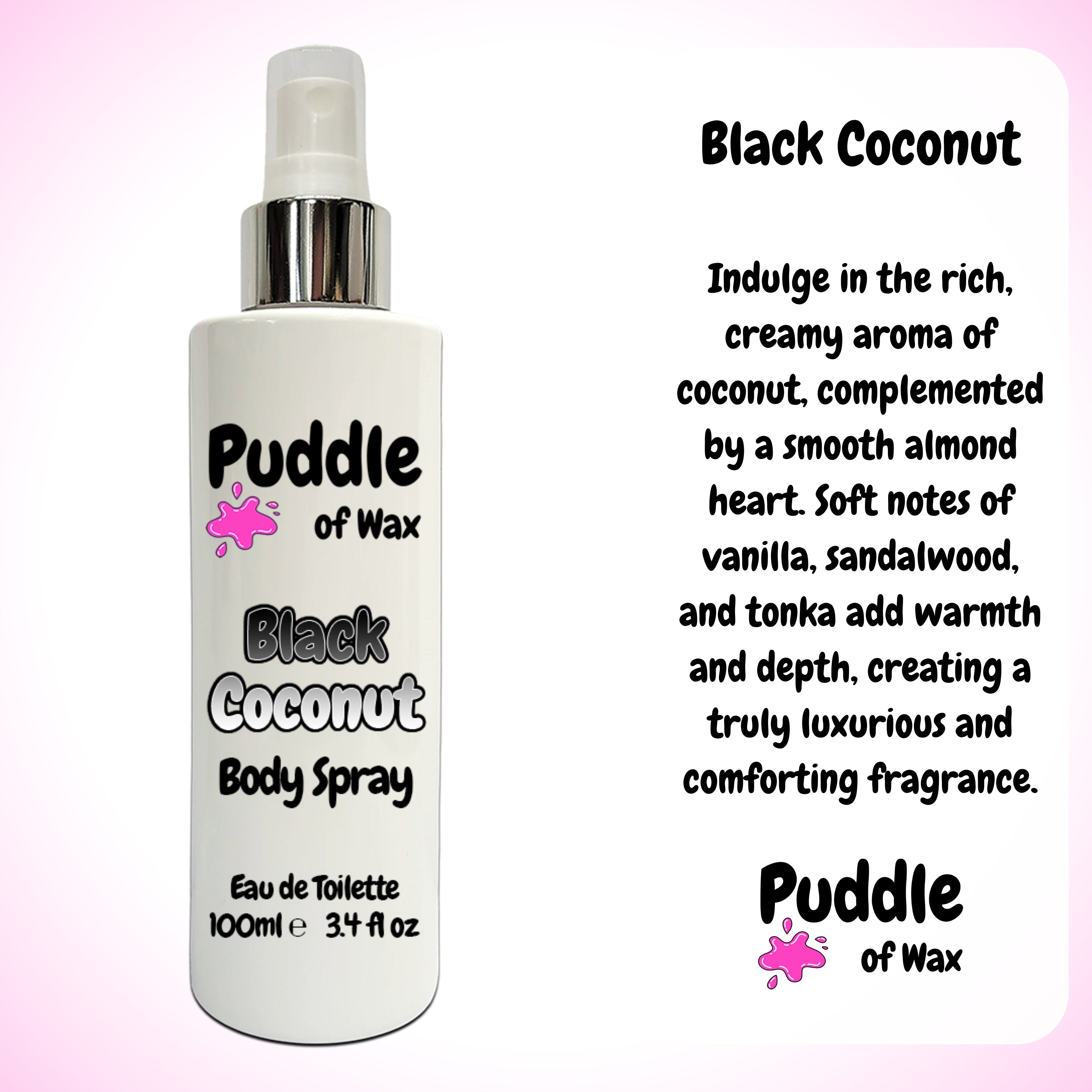 Black Coconut Body Spray