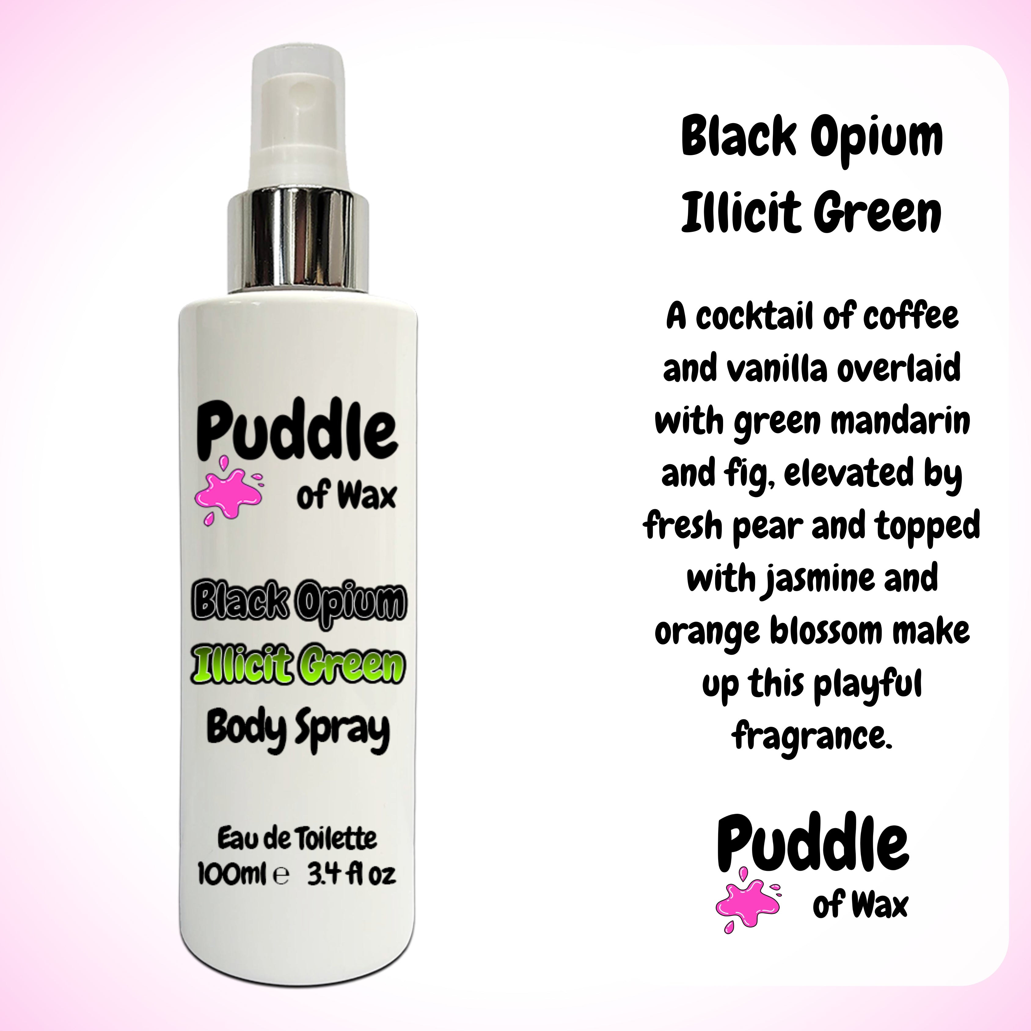 Black Opium Illicit Green Body Spray