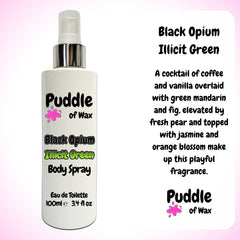 Black Opium Illicit Green Body Spray