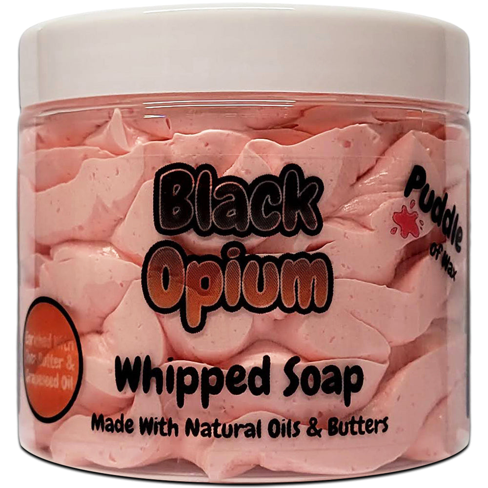 Black Opium Whipped Soap