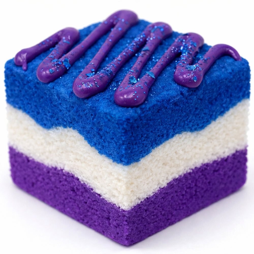 Blue Cotton Candy Bubble Block