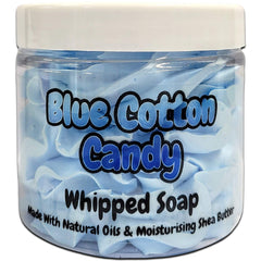 Blue Cotton Candy Whipped Soap