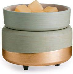 Brushed Grey & Rose Gold Electric Burner/Melter