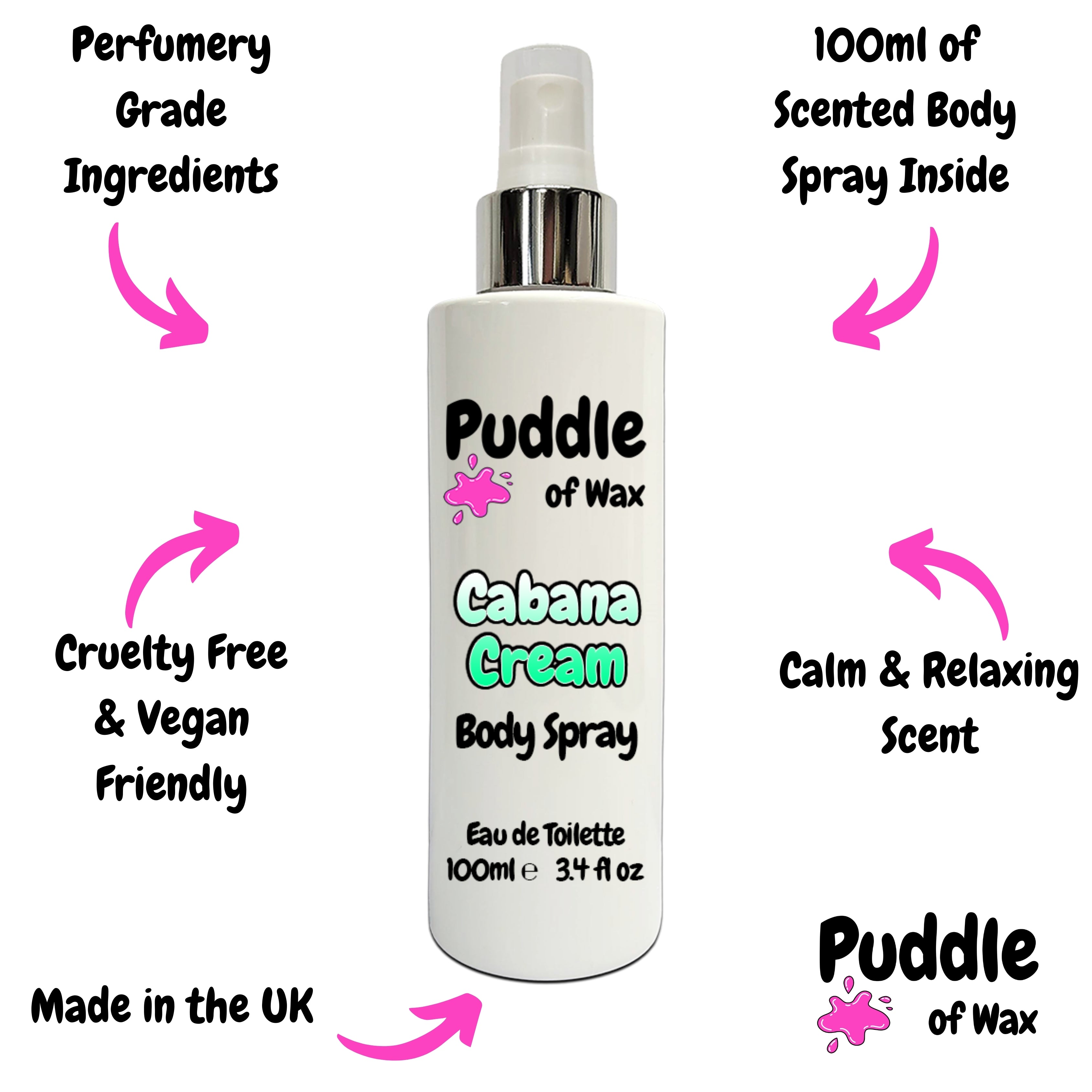 Cabana Cream Body Spray