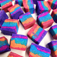 Candyfloss Marshmallow Rainbow Bath Rocks