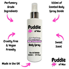 Candyfloss Marshmallow Body Spray