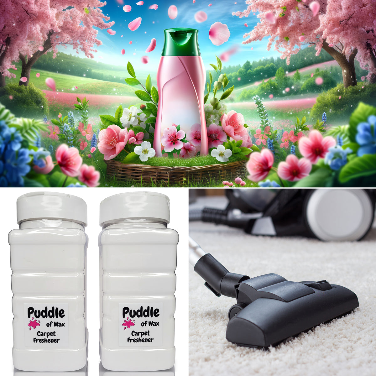 Cherry Blossom & Sweet Pea Carpet Freshener