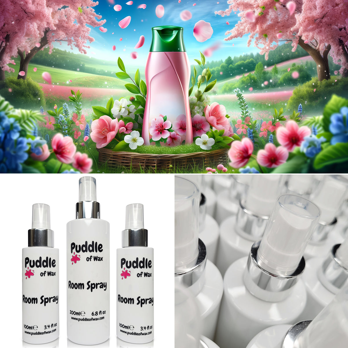 Cherry Blossom & Sweet Pea Room Spray