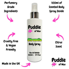 Citronella Body Spray