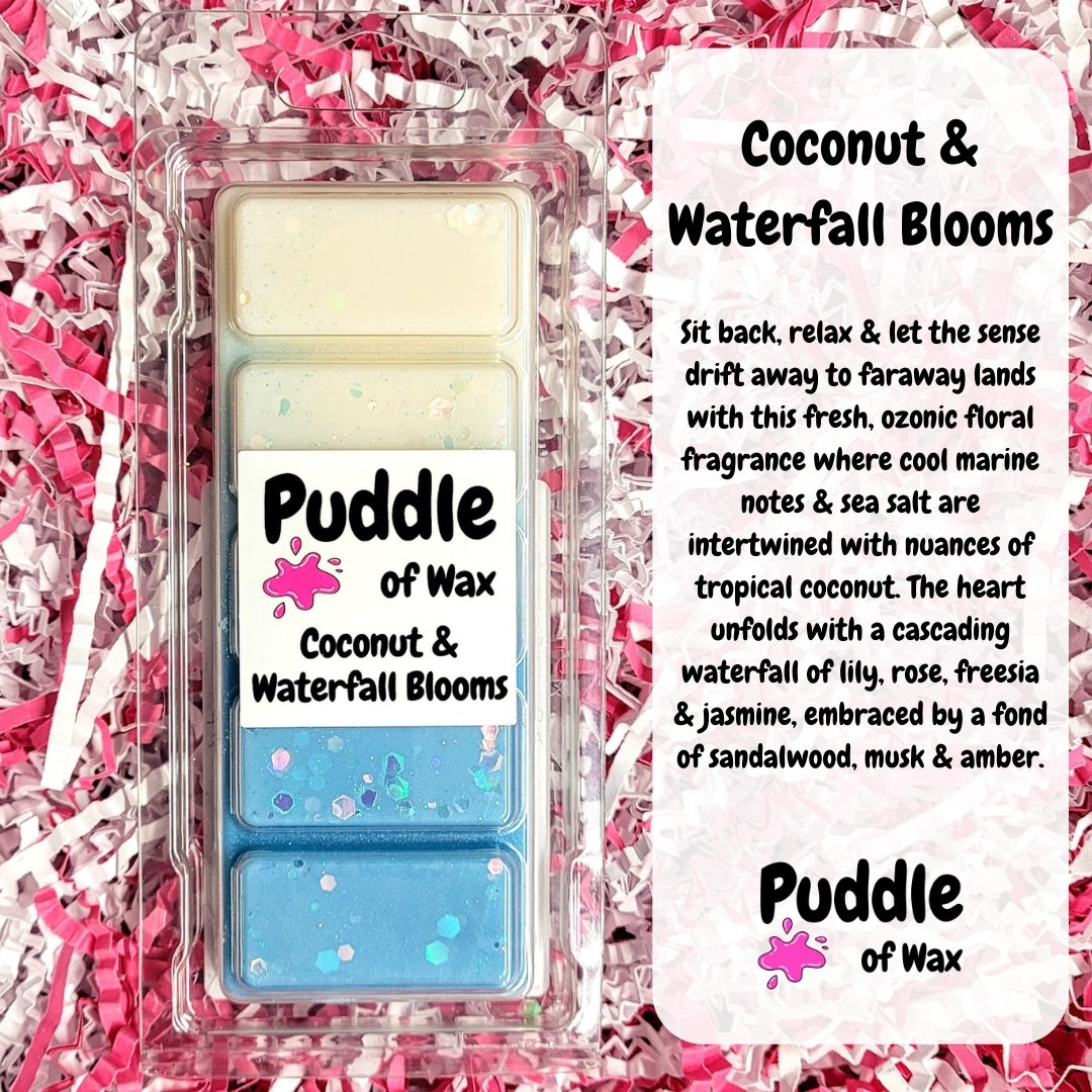 Coconut & Waterfall Blooms Wax Melts