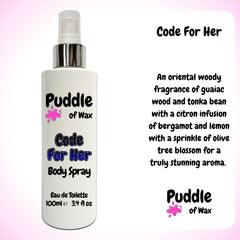 Code For Her Body Spray