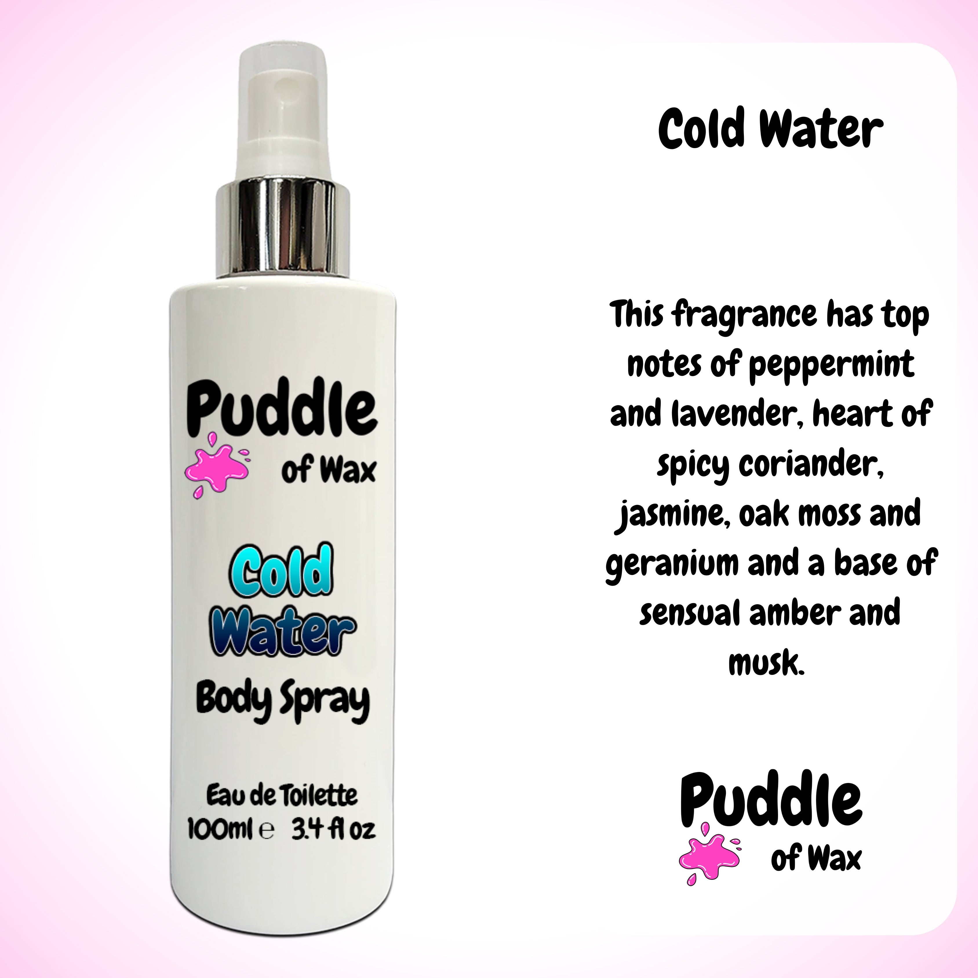 Cold Water Body Spray