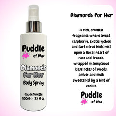 Diamonds for Her Body Spray