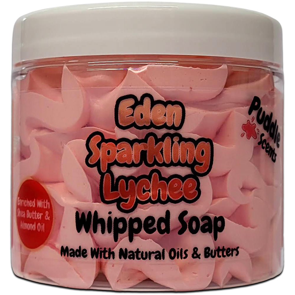 Eden Sparkling Lychee Whipped Soap