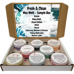 Fresh & Clean Wax Melt Sample Box