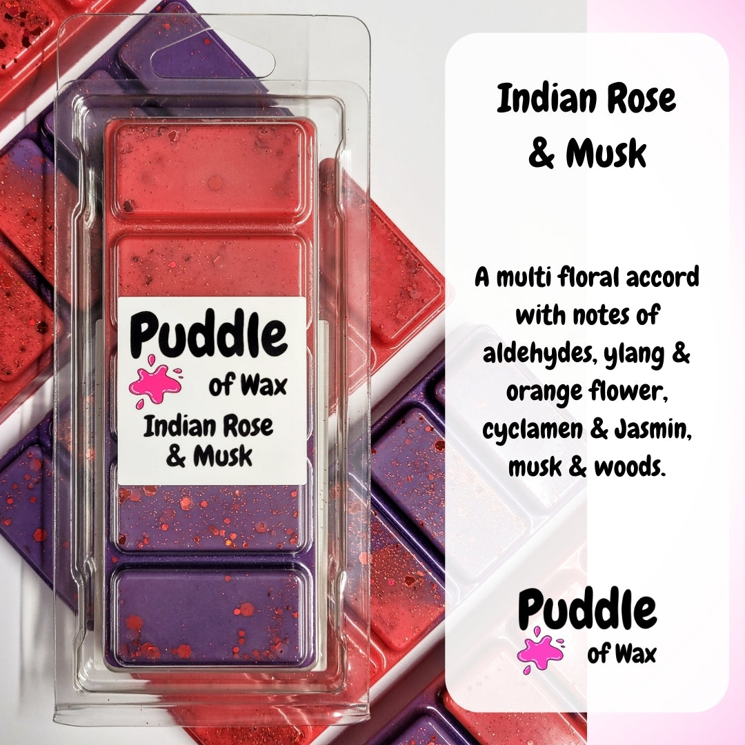 Indian Rose & Musk Wax Melts